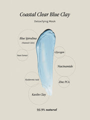 Coastal Clear Blue Clay Detoxifying Mask